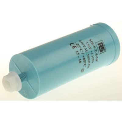 RS PRO Polypropylene Film Capacitor, 440V ac, ±10%, 15μF, Screw Mount