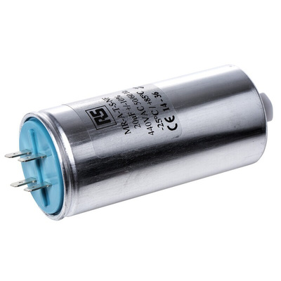 RS PRO Polypropylene Film Capacitor, 440V ac, ±10%, 20μF, Screw Mount