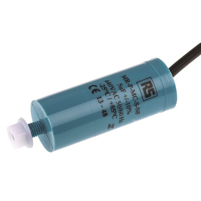RS PRO Polypropylene Film Capacitor, 440V ac, ±10%, 5μF, Screw Mount