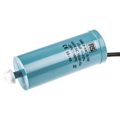 RS PRO Polypropylene Film Capacitor, 440V ac, ±10%, 15μF, Screw Mount