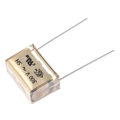 KEMET PME271 Paper Capacitor, 300V ac, ±20%, 100nF, Through Hole