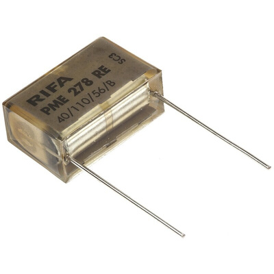 KEMET PME278 Paper Capacitor, 440V ac, ±20%, 100nF, Through Hole