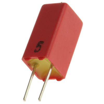 WIMA FKP2 Polypropylene Film Capacitor, 63 V ac, 100 V dc, ±5%, 10nF, Through Hole