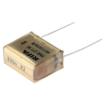 KEMET PME271 Paper Capacitor, 275V ac, ±10%, 330nF, Through Hole