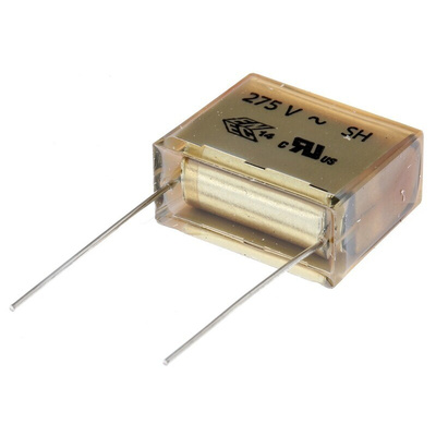 KEMET PME271 Paper Capacitor, 275V ac, ±10%, 330nF, Through Hole