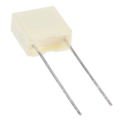 KEMET R82 Polyester Film Capacitor, 40 V ac, 63 V dc, ±5%, 330nF, Through Hole