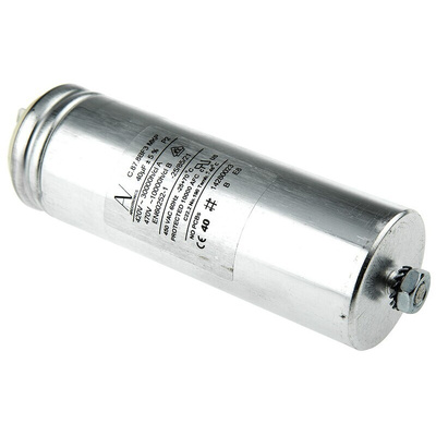 KEMET 40μF Polypropylene Capacitor PP 500V ac ±5% Tolerance Chassis Mount C87 Series