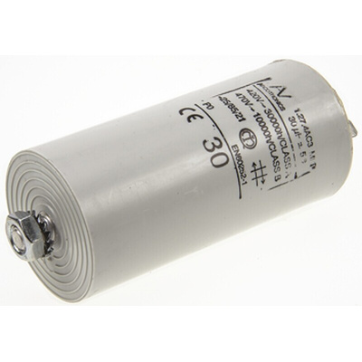 KEMET C27 Metallised Polypropylene Film Capacitor, 470V ac, ±5%, 30μF, Chassis Mount