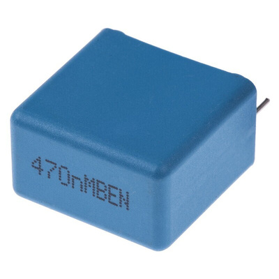 KEMET PHE844 Metallised Polypropylene Film Capacitor, 440 V ac, 480 V ac, ±20%, 470nF, Through Hole