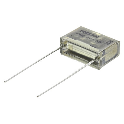 KEMET PME261 Paper Capacitor, 220 V ac, 400V dc, ±10%, 100nF, Through Hole