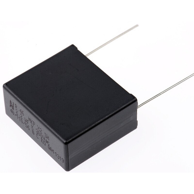 KEMET R46 Polypropylene Film Capacitor, 310V ac, ±10%, 2.2μF, Through Hole