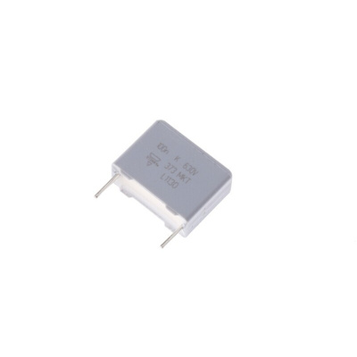 Vishay MKT 373, MKT373 Polyester Film Capacitor, 250 V ac, 630 V dc, ±10%, 100nF, Through Hole