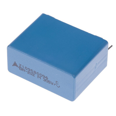 EPCOS B32924C Polypropylene Film Capacitor, 305V ac, ±20%, 2.2μF, Through Hole