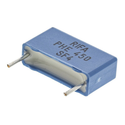 KEMET PHE450 Metallised Polypropylene Film Capacitor, 400 V ac, 630 V dc, ±5%, 22nF, Through Hole