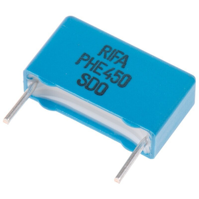 KEMET PHE450 Metallised Polypropylene Film Capacitor, 1 kV dc, 600 V ac, ±5%, 10nF, Through Hole