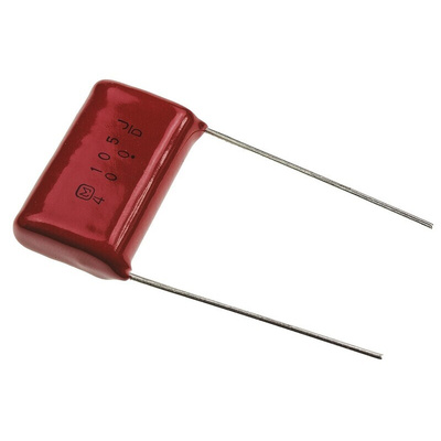 Panasonic ECQE(F) Polyester Film Capacitor, 400V dc, ±5%, 1μF, Through Hole