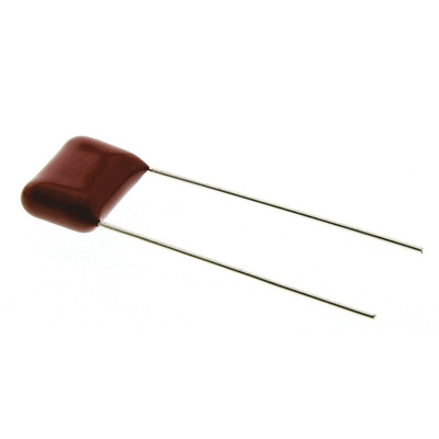 Panasonic ECQE(F) Polyester Film Capacitor, 630V dc, ±5%, 22nF, Through Hole