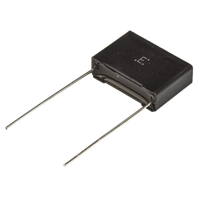 Panasonic ECQUA Polypropylene Film Capacitor, 275V ac, ±20%, 100nF, Through Hole
