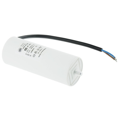 Ducati Energia 4.16.10 Polypropylene Film Capacitor, 400 → 500V ac, ±5%, 50μF, Stud Mount