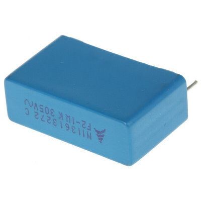 EPCOS B32924C Polypropylene Film Capacitor, 305V ac, ±10%, 1μF, Through Hole