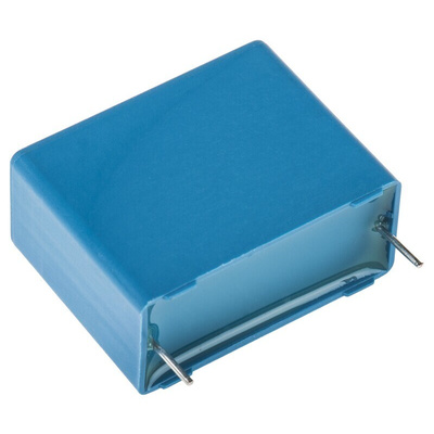 EPCOS B32524 Polyester Film Capacitor, 40 V ac, 63 V dc, ±5%, 22μF, Through Hole