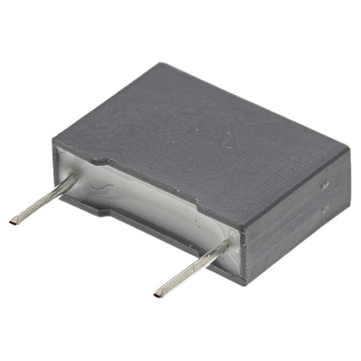 KEMET R60 Polyester Film Capacitor, 160 V ac, 250 V dc, ±5%, 100nF, Through Hole