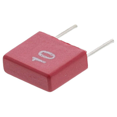 WIMA MKS2 Polyester Film Capacitor, 40 V ac, 63 V dc, ±10%, 15nF, Through Hole