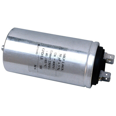 KEMET C44A Polypropylene Film Capacitor, 330 V ac, 600 V dc, ±5%, 30μF, Screw Mount