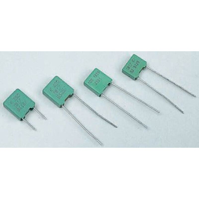Vishay MKT 1817 Polyester Film Capacitor, 200 V ac, 400 V dc, ±10%, 10nF, Through Hole