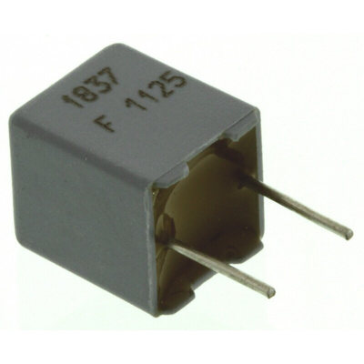 Vishay 33nF Polypropylene Capacitor PP 63 V ac, 100 V dc ±1% Tolerance Through Hole MKP 1837 Series