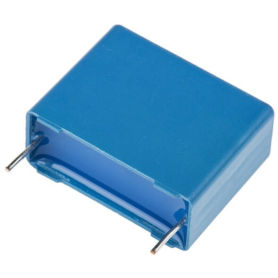 EPCOS B32653 Polypropylene Film Capacitor, 200 V ac, 400 V dc, ±10%, 1μF, Through Hole