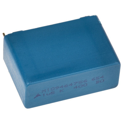 EPCOS B32654 Polypropylene Film Capacitor, 200 V ac, 400 V dc, ±10%, 1.5μF, Through Hole