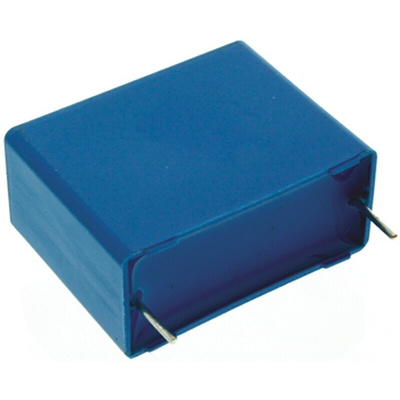 EPCOS B32654 Polypropylene Film Capacitor, 200 V ac, 400 V dc, ±10%, 2.2μF, Through Hole