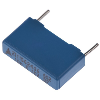 EPCOS B32654 Polypropylene Film Capacitor, 1 kV dc, 250 V ac, ±10%, 10nF, Through Hole