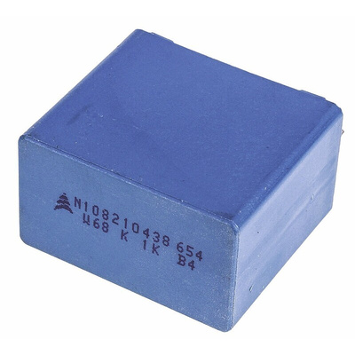 EPCOS B32654 Polypropylene Film Capacitor, 1 kV dc, 250 V ac, ±10%, 680nF, Through Hole