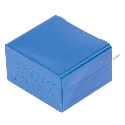 EPCOS B32524 Polyester Film Capacitor, 63 V ac, 100 V dc, ±10%, 33μF, Through Hole