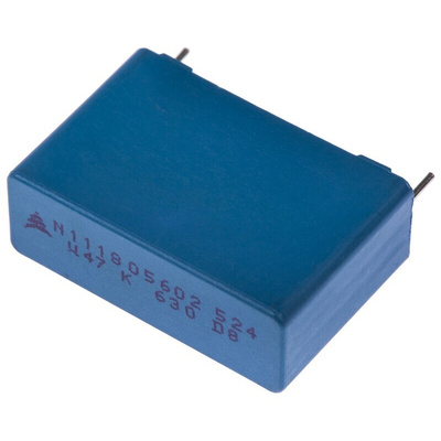 EPCOS B32524 Polyester Film Capacitor, 220 V ac, 630 V dc, ±10%, 470nF, Through Hole