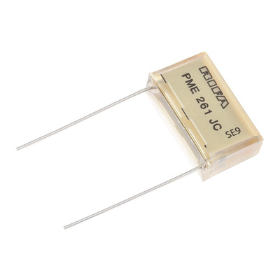 KEMET PME261 Paper Capacitor, 500 V ac, 1000V dc, ±10%, 47nF, Through Hole