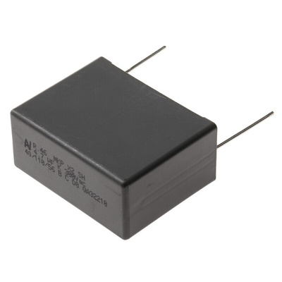 KEMET R46 Polypropylene Film Capacitor, 310V ac, ±10%, 4.7μF, Through Hole