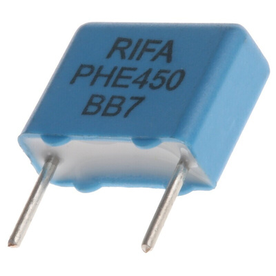 KEMET PHE450 Metallised Polypropylene Film Capacitor, 250 V ac, 400 V dc, ±5%, 10nF, Through Hole