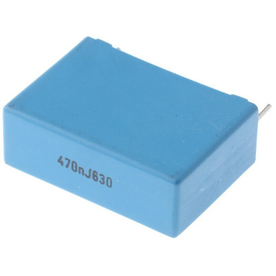 KEMET PHE450 Metallised Polypropylene Film Capacitor, 400 V ac, 630 V dc, ±5%, 470nF, Through Hole
