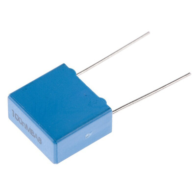 KEMET PHE840 Polypropylene Film Capacitor, 275 V ac, 760 V dc, ±20%, 100nF, Through Hole