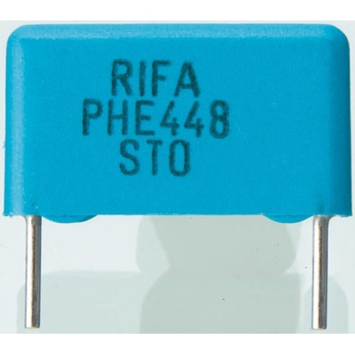 KEMET PHE448 Polypropylene Film Capacitor, 1.6 kV dc, 650 V ac, ±5%, 10nF, Through Hole