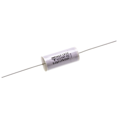 Vishay MKP 1839 HQ Polypropylene Film Capacitor, 800V dc, ±5%, 330nF, Through Hole