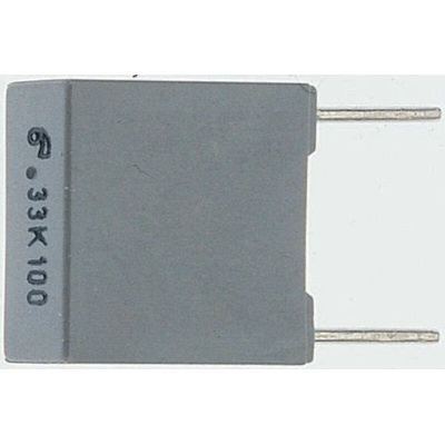 Panasonic ECQUA Polypropylene Film Capacitor, 275V ac, ±10%, 150nF, Through Hole