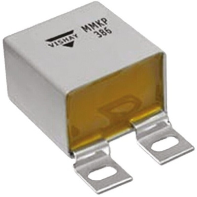 Vishay MKP386 Polypropylene Film Capacitor, 850V dc, ±10%, 1.5μF, Screw Mount