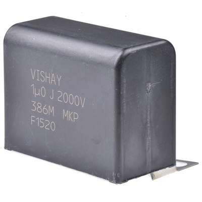 Vishay MKP386M Polypropylene Film Capacitor, 2kV dc, ±5%, 1μF