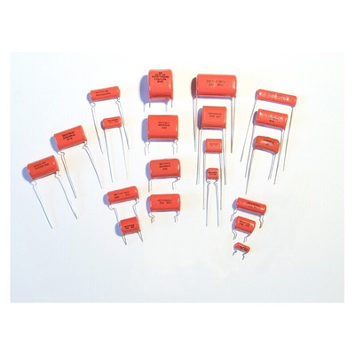 Cornell-Dubilier 225P Polyester Film Capacitor, 70 V ac, 100 V dc, ±10%, 1nF