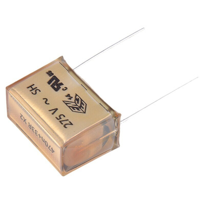 KEMET P409 Paper Capacitor, 275V ac, ±20%, 470nF, Through Hole