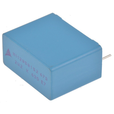EPCOS B32674 Polypropylene Capacitor PP, 630 V dc, 800 V dc, ±10%, 2.2μF, Through Hole